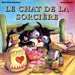 Couverture du livre, LE CHAT DE LA SORCIÈRE