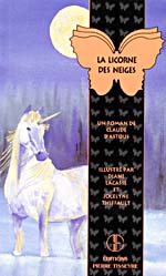 Couverture du livre, LA LICORNE DES NEIGES