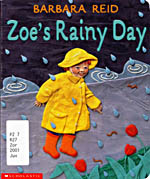 Photo of book cover: Zoe's Rainy Day