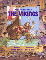 Cover of book, ADVENTURES WITH THE VIKINGS