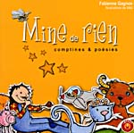 Cover of book,  MINE DE RIEN. COMPTINES & POÉSIES