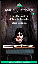 Couverture du livre, LES IDÉES NOIRES D'AMÉLIE BLANCHE