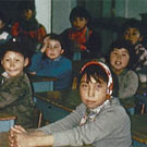 Photo d'une classe d'étudiants inuits, Coral Harbour (Salliq), Nunavut, 1964