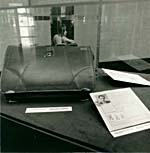 Glenn Gould's brown leather briefcase