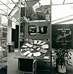 Photograph of the title panel for the GLENN GOULD 1988 exhibition