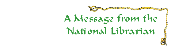 A Message From the National Library