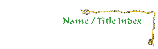 Name/Title Index